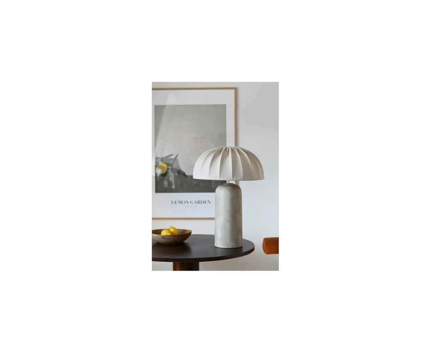 Hallbergs Belysning Dome Lampskärm Vit Ø45