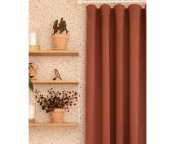 Hasta Home Dokie Gardinlängd Roströd 250cm