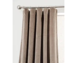Hasta Home Ljuva Gardinlängd Sammet Beige 250cm