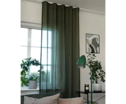 Hasta Home Viska Gardinlängd Grön 250cm