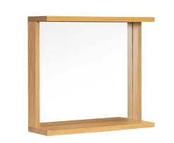 Hübsch Base Spegel Natural 35x50