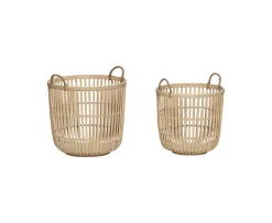 Hübsch Hickory Korg 2-pack