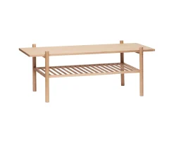 Hübsch Acorn Soffbord Fyrkantigt Natural 120cm