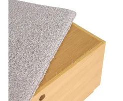 Hübsch Alcove Bänk Natural 90cm