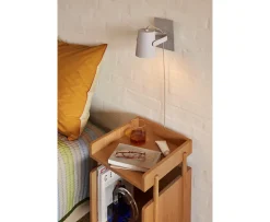 Hübsch Ardent Vägglampa Ljusgrå