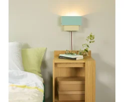 Hübsch Arte Vägglampa Blue Sand