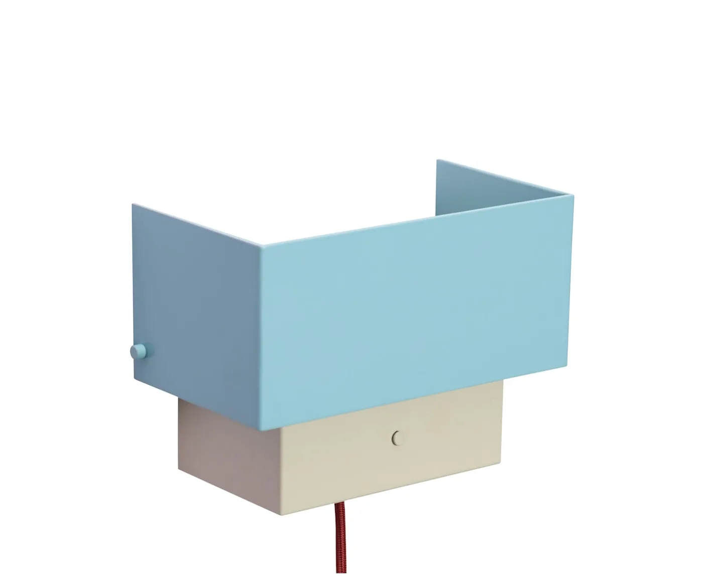 Hübsch Arte Vägglampa Blue Sand