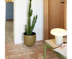 Hübsch Ateliers Bordslampa Sand/White Ø25