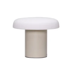 Hübsch Ateliers Bordslampa Sand/White Ø25
