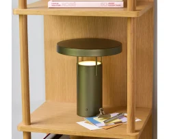 Hübsch BringMe Portabel Lampa Metallic Dark Green 28cm