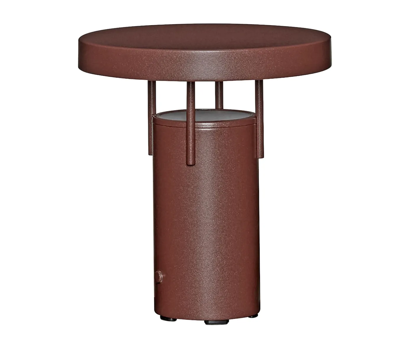 Hübsch BringMe Portabel Lampa Mini Metallic Burgundy 20cm