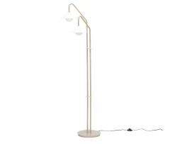 Hübsch Como Golvlampa Beige 165cm