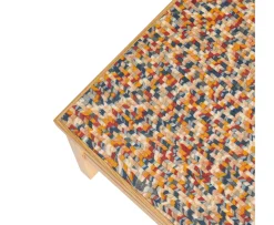 Hübsch Confetti Sidobord Multicolour 40x38