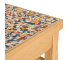 Hübsch Confetti Sidobord Multicolour 40x38
