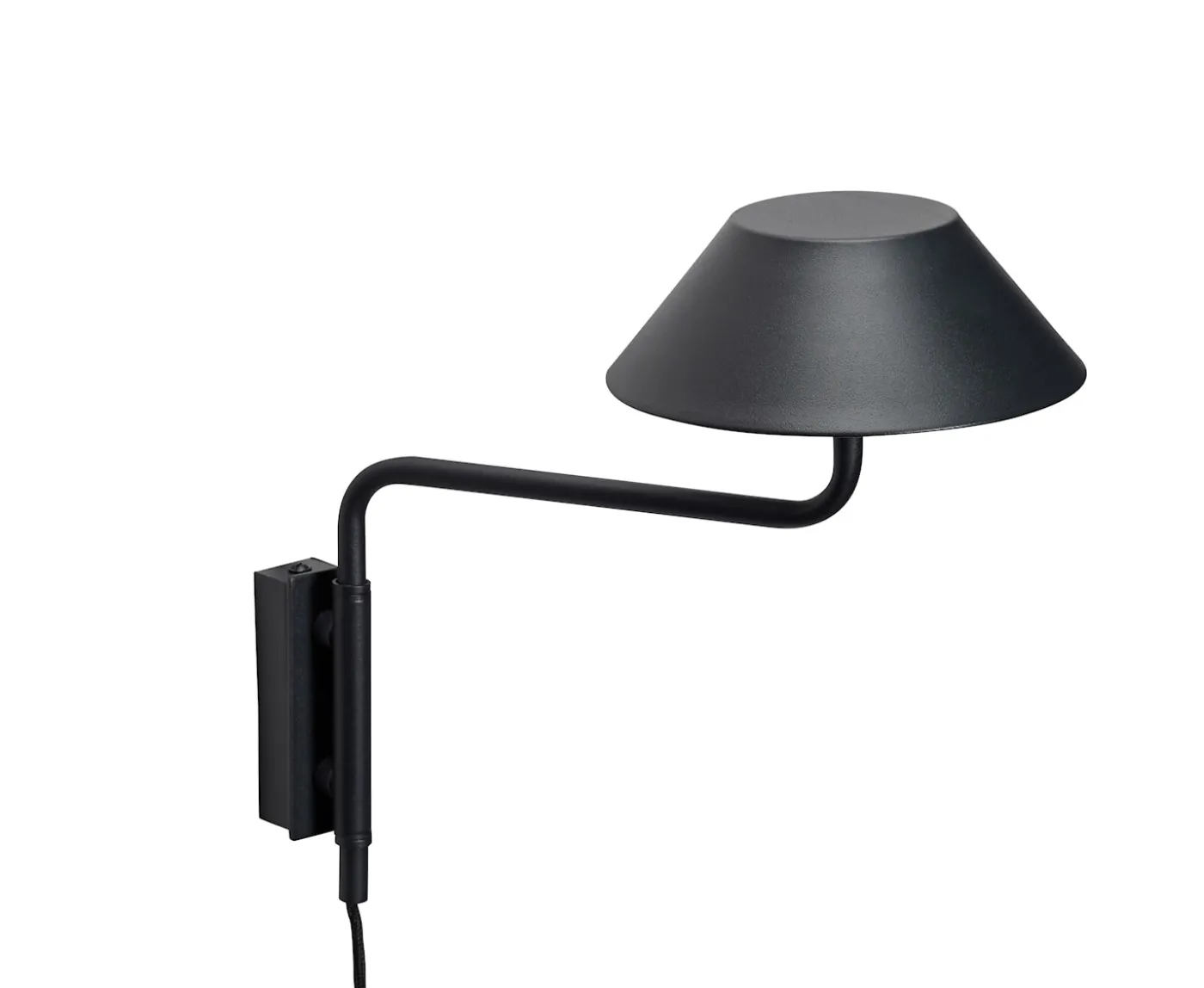 Hübsch Cover Vägglampa Black