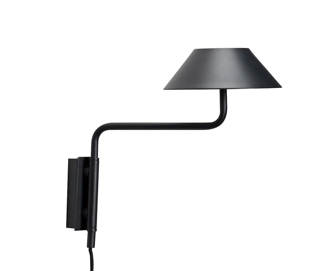 Hübsch Cover Vägglampa Black