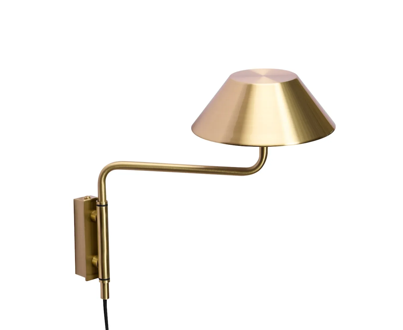 Hübsch Cover Vägglampa Brass