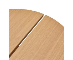 Hübsch Dash Sidobord Natur Ø55
