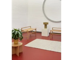 Hübsch Dash Sidobord Natur Ø55