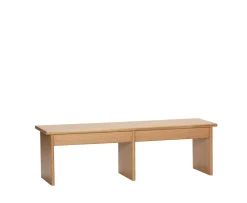 Hübsch Doppio Sidobord Natural 99x30