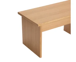 Hübsch Doppio Sidobord Natural 99x30