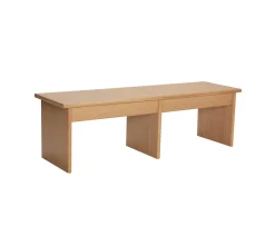 Hübsch Doppio Sidobord Natural 99x30