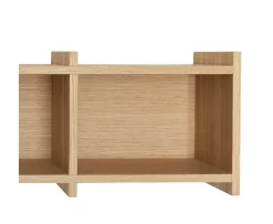 Hübsch Focal Vägghylla Natural 80x23