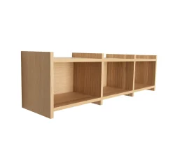 Hübsch Focal Vägghylla Natural 80x23