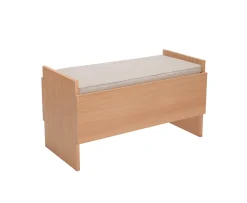 Hübsch Forma Bänk Sand/Natural 85cm