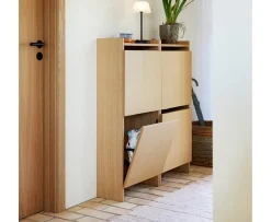 Hübsch Forma Skoskåp Natural 50x110
