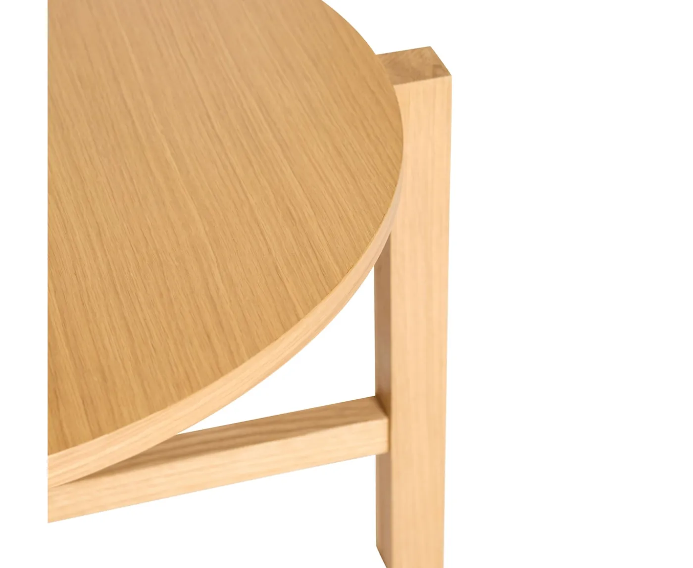 Hübsch Four Satsbord Natural 2-pack
