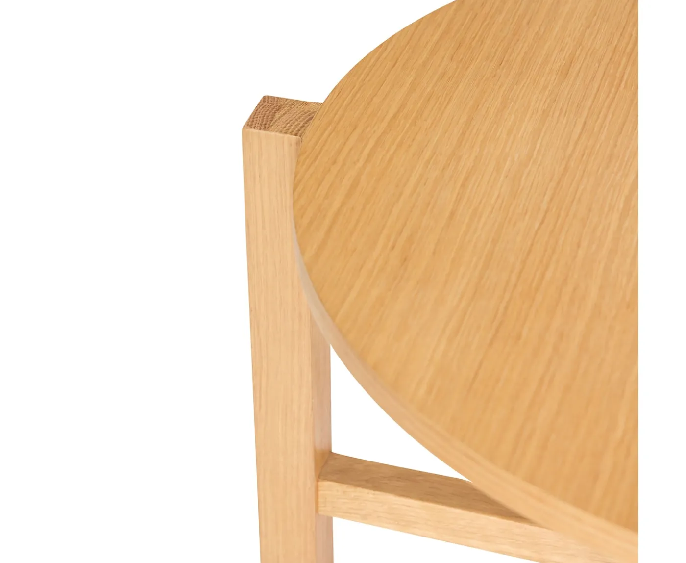 Hübsch Four Satsbord Natural 2-pack