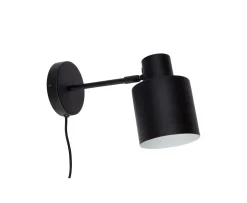 Hübsch Fuse Vägglampa Svart