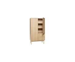 Hübsch Herringbone Garderob FSC Ek 100x180cm