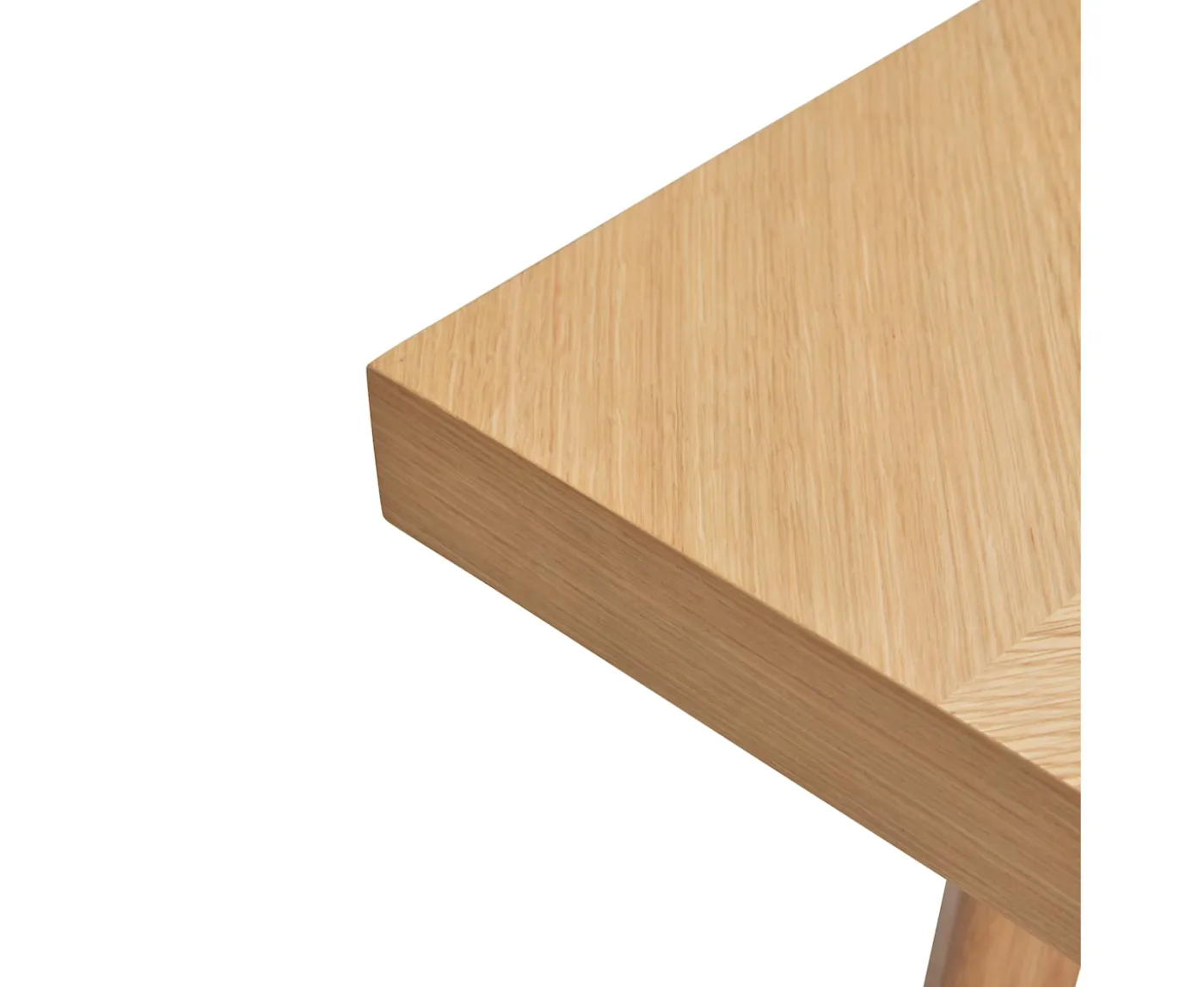 Hübsch Herringbone Matbord FSC Ek 160x80
