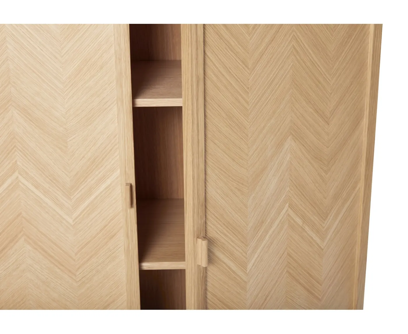Hübsch Herringbone Skåp FSC 140cm