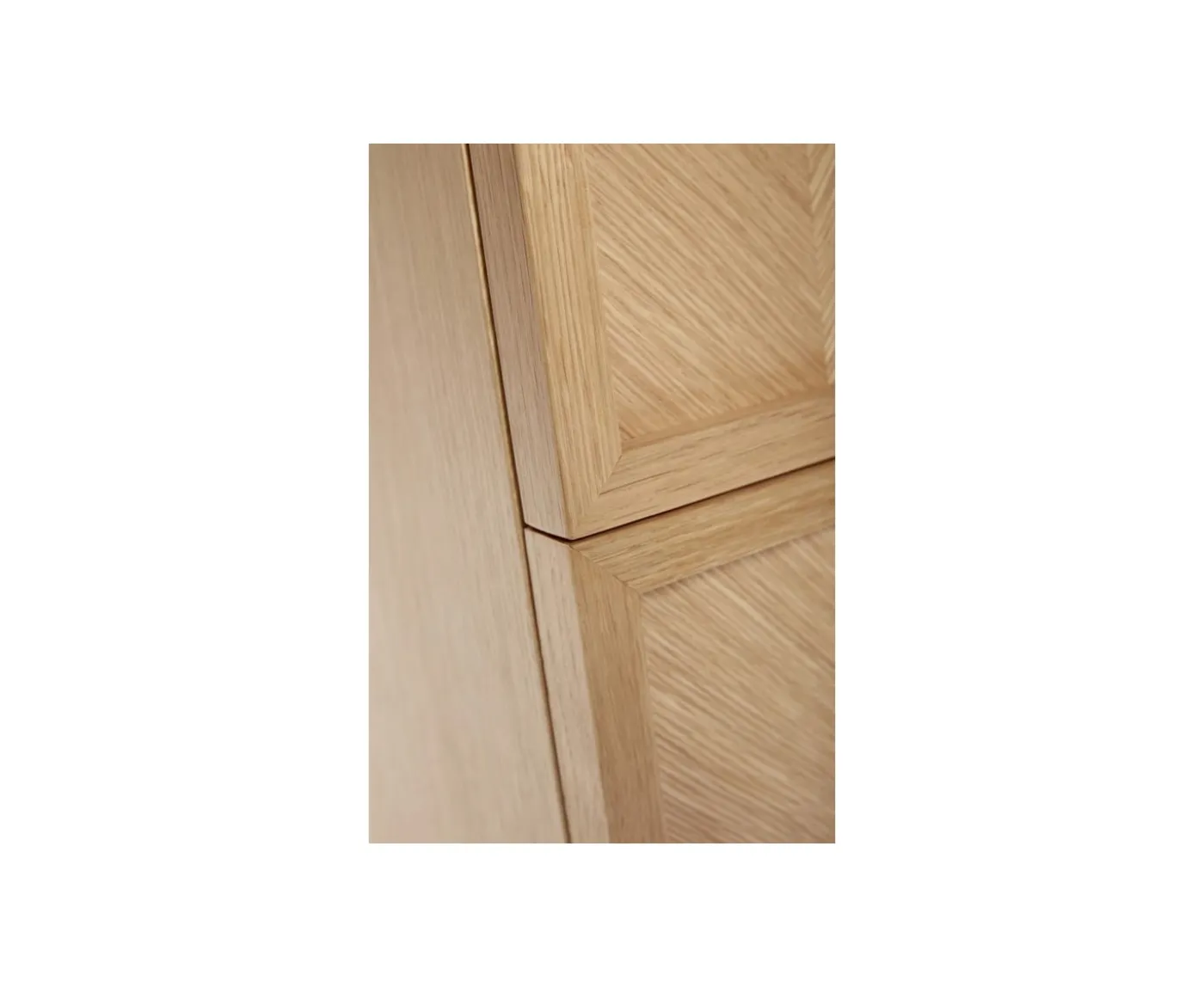 Hübsch Herringbone Sängbord FSC Ek