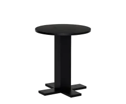 Hübsch Koohi Sidobord Black Ø45