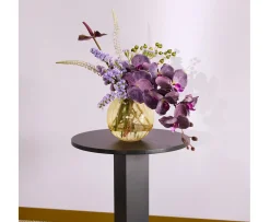 Hübsch Koohi Sidobord Black Ø45