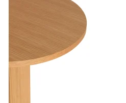 Hübsch Koohi Sidobord Natural Ø45