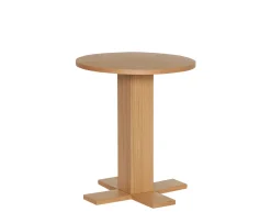 Hübsch Koohi Sidobord Natural Ø45