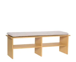 Hübsch Layer Bänk Natural 132cm