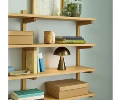 Hübsch Long Hylla Natural 120x80