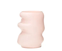 Hübsch Lote Vas Light Pink 25cm