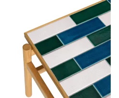 Hübsch Motif Soffbord Multicolour 44x132