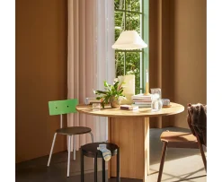 Hübsch Muse Taklampa Triangulär White Ø40