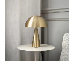 Hübsch Mush Bordslampa Mässing 33cm
