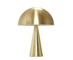 Hübsch Mush Bordslampa Mässing 33cm