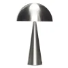 Hübsch Mush Bordslampa Nickel 52cm