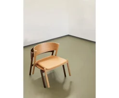 Hübsch Oblique Loungestol Natur